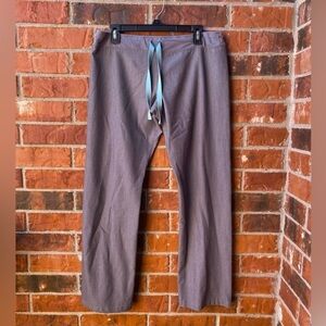 FIGS Technical Womens Small Gray Scrubs Medical Pants Uniform Pants Straight Leg